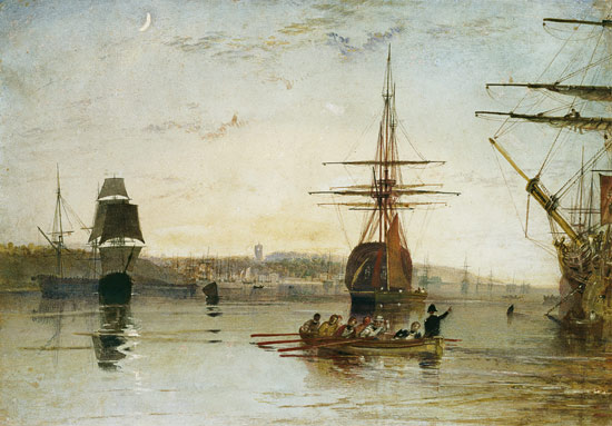 West Cowes (w/c and gouache) a William Turner