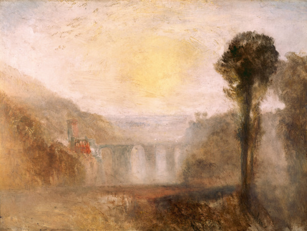 W.Turner / Bridge and Tower / 1838 a William Turner