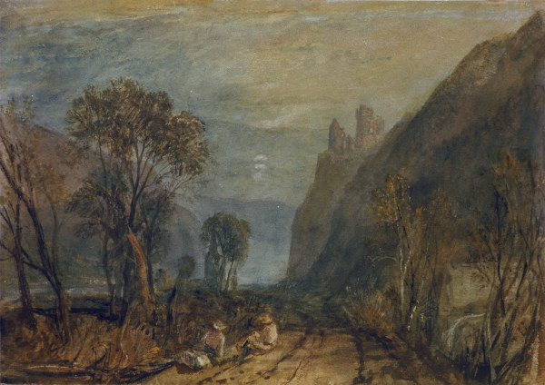 W.Turner / View on the Rhine a William Turner