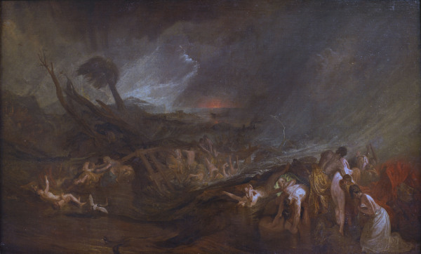 W.Turner, Die Sintflut a William Turner