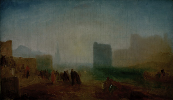 W.Turner, Klassische Hafenszene a William Turner
