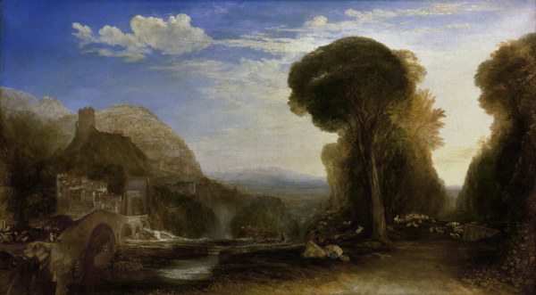 W.Turner, Palestrina - Komposition a William Turner