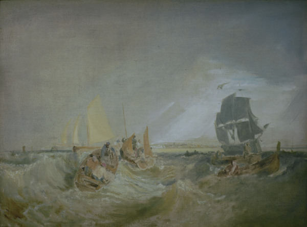 W.Turner, Schiffahrt Themsemündung a William Turner