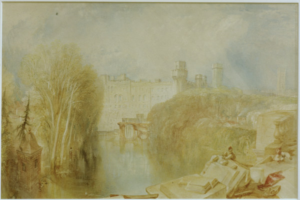 W.Turner, View of Warwick Castle. a William Turner