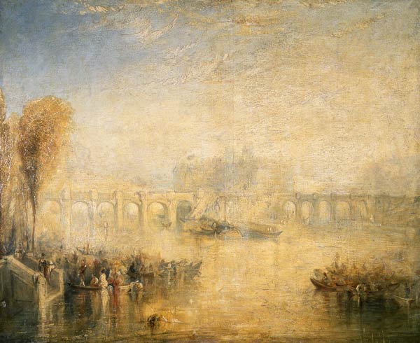 View of the Pont Neuf, Paris a William Turner