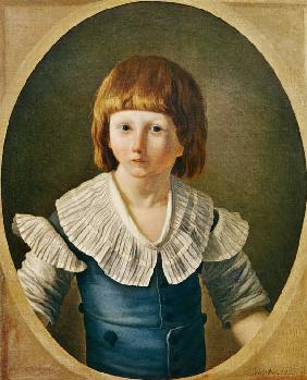 Louis XVII (1785-95) aged 8, at the Temple