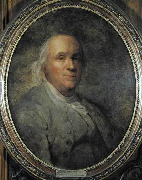 Portrait of Benjamin Franklin (1706-90)
