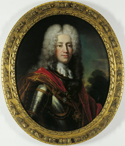 Bildnis Ferdinand Freiherr von Plettenberg-Nordkirchen (1690-1737) a Joseph Vivien