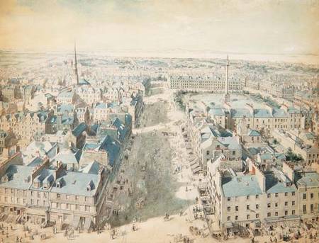 North View from Scott Monument, 2.45 pm 15 September a Joseph Woodfall Ebsworth