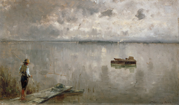 At the Chiemsee a Joseph Wopfner