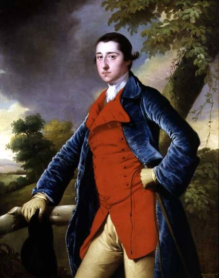 Francis Burdett a Joseph Wright of Derby