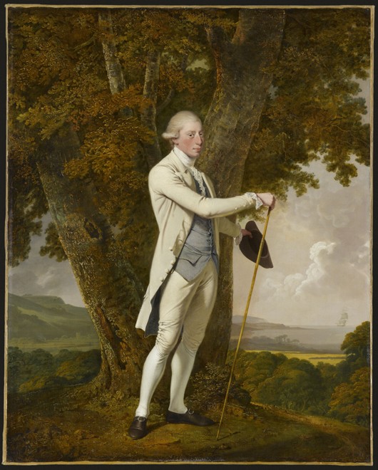 Portrait of John Milnes a Joseph Wright of Derby