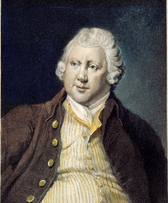 Portrait of Sir Richard Arkwright (1732–1792) a Joseph Wright of Derby