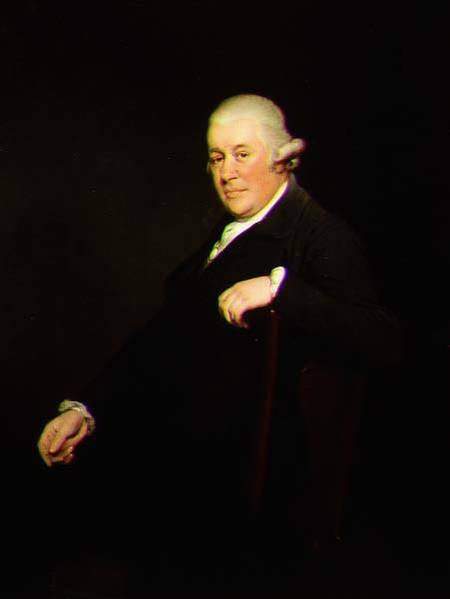 Reverend Basil Bury Beridge (1737/38-1808) a Joseph Wright of Derby
