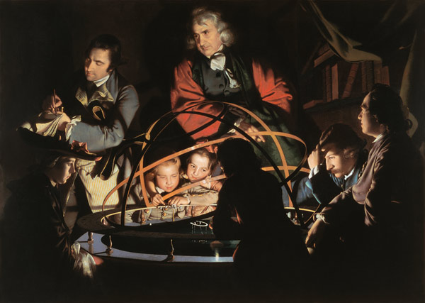The Orrery a Joseph Wright of Derby