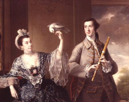 Mr. and Mrs. William Chase a Joseph Wright of Derby