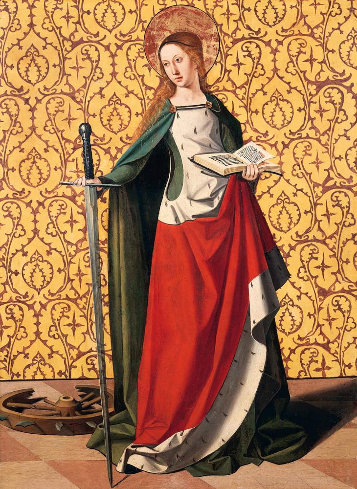 St. Catherine of Alexandria a Josse Lieferinxe