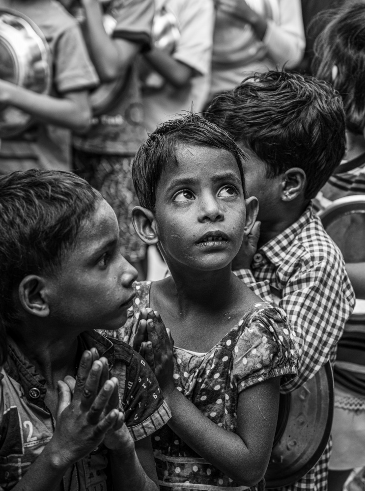 Enfants défavorisés de Calcutta a Josselin VIGNAND