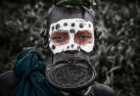 Surmi tribe woman - Ethiopia