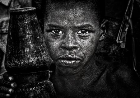 Samburu tribe boy - Kenya