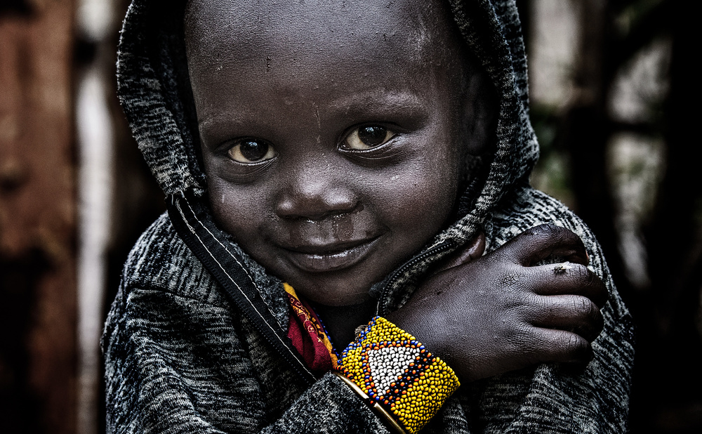 Surma tribe child - Ethiopia a Joxe Inazio Kuesta Garmendia