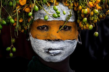 Surma tribe girl - Ethiopia