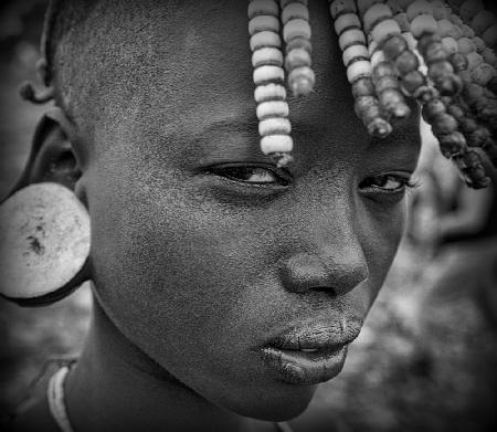 Mursi girl (Omo Valley-Ethiopia)