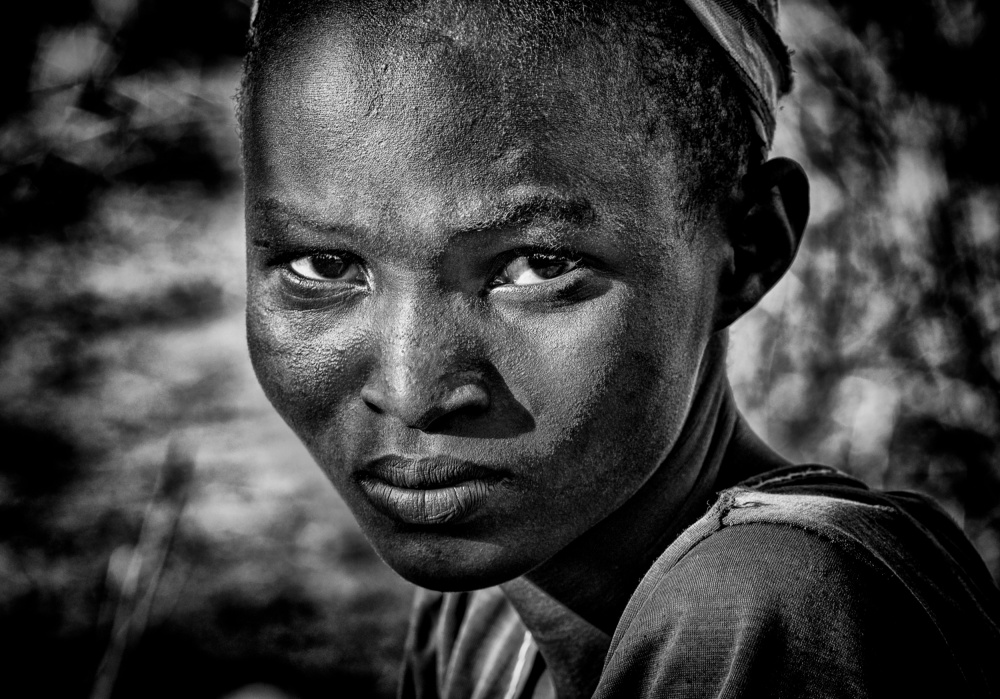 Pokot tribe girl-I - Kenya a Joxe Inazio Kuesta Garmendia