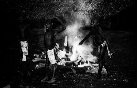 Ritual of fire-III (Jaramaja, Espiritu Santo island, Vanuatu)