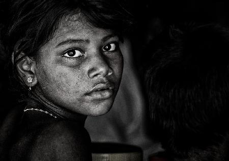 Rohingya refugee girl - Bangladesh