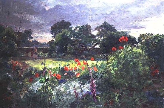 Garden landscape  a Joyce  Haddon