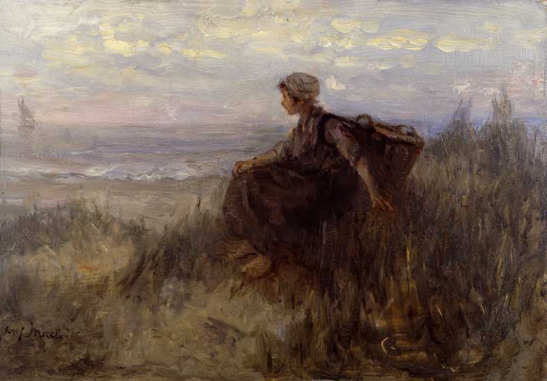 On the Dunes a Jozef Israels