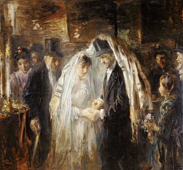 Jewish Wedding a Jozef Israels