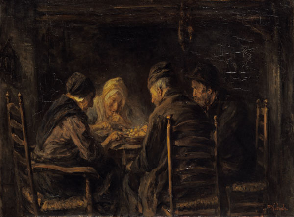 The Potato Eaters a Jozef Israels