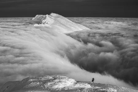 Man and Mountain