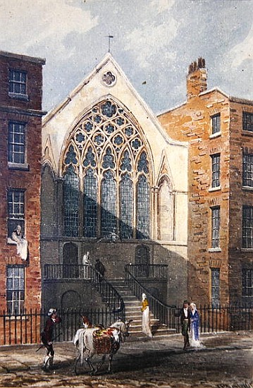 View of Ely Chapel a J. P. Neale