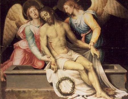 Pieta (Christus Patiens) a Juan de Juanes (detto Vicente Joannes Macip)