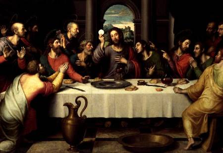 The Last Supper a Juan de Juanes (detto Vicente Joannes Macip)