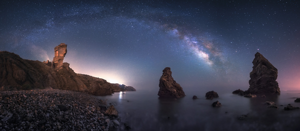 Sea of galaxies a Juan Facal Photography