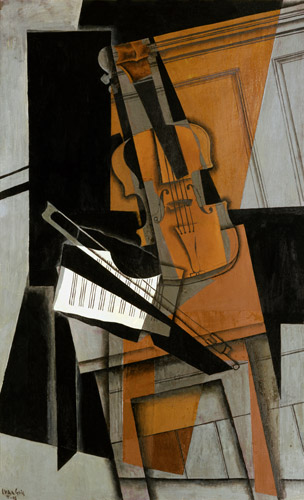 The violin a Juan Gris