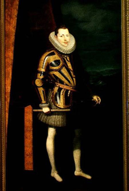 Philip III (1578-1621) King of Spain a Juan Pantoja de la Cruz