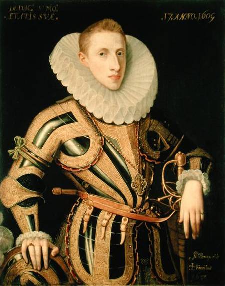 Portrait of Diego de Villamayor a Juan Pantoja de la Cruz
