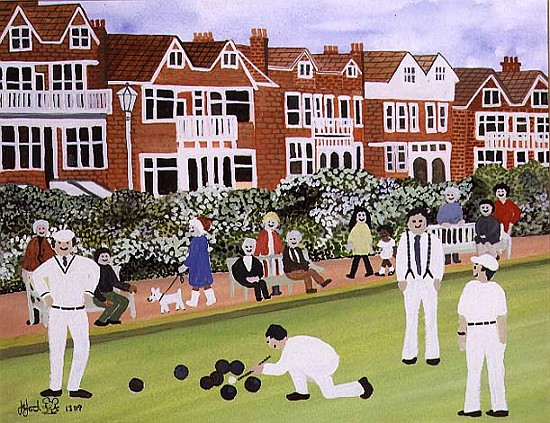 Bowling at Eastbourne  a Judy  Joel