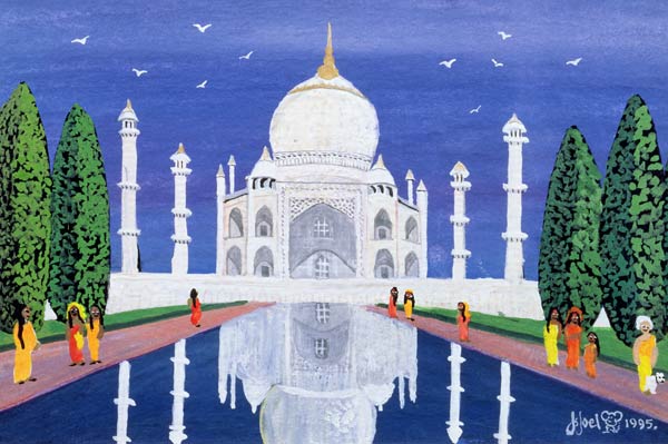 Taj Mahal, 1995 (w/c)  a Judy  Joel