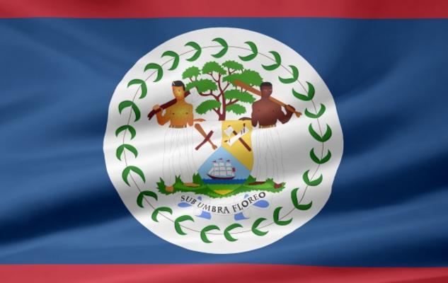 Belize Flagge a Juergen Priewe