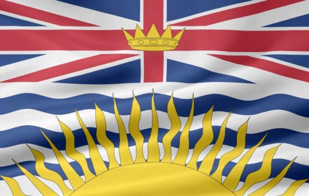 British Columbia Flagge a Juergen Priewe