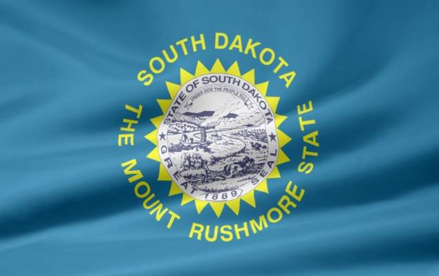 South Dakota Flagge a Juergen Priewe