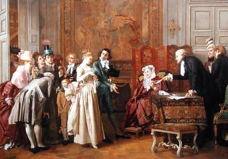 The Marriage a Jules Adolphe Goupil