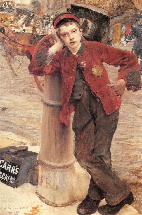 The London Bootblack a Jules Bastien-Lepage