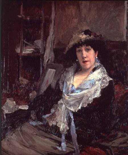 Portrait of Madame Jeanne Samary a Jules Bastien-Lepage